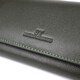 Горизонтальный кошелек у два сложения из натуральной кожи ST Leather 23067 Зеленый фото
