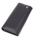 Солидный женский кошелек из натуральной кожи ST Leather 23088 Черный