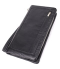 Женский кожаный кошелек-клатч с отделением под телефон ST Leather 23101 Черный