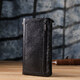 Женский кожаный кошелек-клатч с отделением под телефон ST Leather 23101 Черный фото