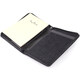 Оригинальная папка с блокнотом из гладкой натуральной кожи Tony Perotti 20850_1 (1278L nero) Черный фото