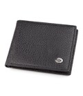 Чоловічий гаманець ST Leather 18319 (ST160) шкіряний Чорний
