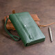 Клатч из кожи женский ST Leather 19320 Зеленый фото
