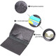 Картхолдер унисекс с держателем для Apple AirTag из натуральной кожи GRANDE PELLE 11607 Черный фото