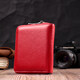 Симпатичный женский кошелек из натуральной кожи ST Leather 22448 Красный фото