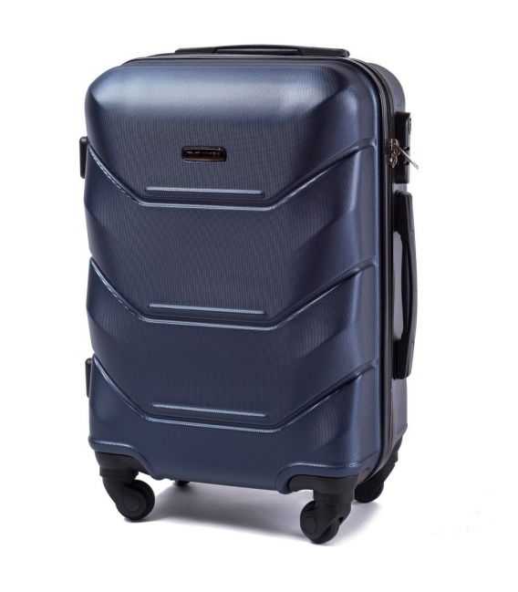 Чемодан Wings 147 маленький S синий фото, картинка, изображение