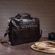 Сумка мужская под ноутбук Vintage 14750 Коричневая фото