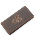 Бумажник мужской Vintage 14384 в винтажном стиле Коричневый