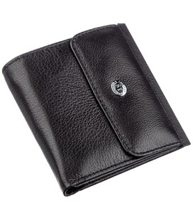 Жіночий гаманець з монетницьою ST Leather 18919 Чорний