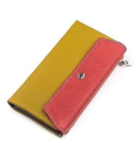 Гаманець жіночий ST Leather 18407 (SB42-2) місткий Рожевий