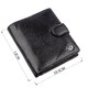 Небольшой кожаный кошелек для мужчин ST Leather 18832 Черный фото