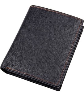 Кошелек Vintage 14598 кожаный Черный