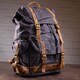 Походный рюкзак canvas Vintage 20110 Серый фото