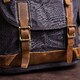 Походный рюкзак canvas Vintage 20110 Серый фото