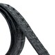 Ремень классика из натуральной кожи крокодила CROCODILE LEATHER 18018 Черный фото