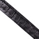 Ремень классика из натуральной кожи крокодила CROCODILE LEATHER 18018 Черный фото