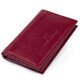 Визитница-книжка ST Leather 19218 Бордовая фото