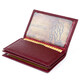 Визитница-книжка ST Leather 19218 Бордовая фото