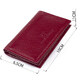 Визитница-книжка ST Leather 19218 Бордовая фото