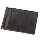 Зажим для денег STINGRAY LEATHER 18293 из натуральной кожи морского ската Черный фото