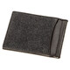 Зажим для денег STINGRAY LEATHER 18293 из натуральной кожи морского ската Черный фото