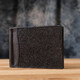 Зажим для денег STINGRAY LEATHER 18293 из натуральной кожи морского ската Черный фото