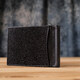 Зажим для денег STINGRAY LEATHER 18293 из натуральной кожи морского ската Черный фото