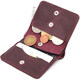 Кожаное матовое портмоне Shvigel 16604 Бордовый фото