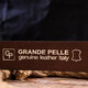 Качественный мужской ремень из натуральной кожи Grande Pelle 21461 Коричневый фото