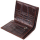 Стильное мужское портмоне из натуральной фактурной кожи CANPELLINI 21497 Коричневое фото