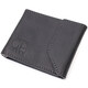 Компактный кожаный зажим для денег с держателем для Apple AirTag GRANDE PELLE 11617 Черный фото
