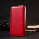 Яркий женский кошелек-клатч с двумя отделениями на молниях ST Leather 19430 Красный фото
