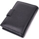 Надежная визитница из натуральной кожи ST Leather 22469 Черный фото