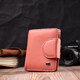 Стильный кожаный кошелек с монетницей снаружи для женщин ST Leather 19458 Оранжевый фото