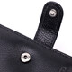 Мужской бумажник среднего размера из натуральной кожи ST Leather 22444 Черный фото