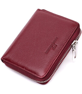 Практичный кошелек для женщин из натуральной кожи ST Leather 22450 Бордовый фото