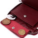 Практичный кошелек для женщин из натуральной кожи ST Leather 22450 Бордовый фото