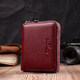 Практичный кошелек для женщин из натуральной кожи ST Leather 22450 Бордовый фото