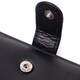 Бумажник для мужчин удобного размера из натуральной кожи ST Leather 22463 Черный фото