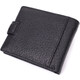 Мужской бумажник удобного размера из натуральной кожи ST Leather 22471 Черный фото