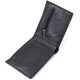Компактное мужское портмоне из натуральной кожи ST Leather 22486 Черный фото