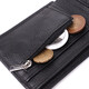 Компактное мужское портмоне из натуральной кожи ST Leather 22486 Черный фото