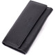 Большая ключница с функцией кошелька из натуральной кожи ST Leather 22492 Черный фото