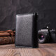 Стильный кошелек для женщин из натуральной кожи ST Leather 22501 Черный фото