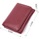 Кожаный интересный кошелек для женщин ST Leather 22507 Бордовый фото