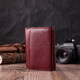 Кожаный интересный кошелек для женщин ST Leather 22507 Бордовый фото