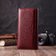 Женский оригинальный кошелек из натуральной кожи ST Leather 22522 Бордовый фото