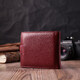 Женский практичный бумажник из натуральной кожи ST Leather 22554 Бордовый фото