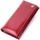 Кошелек для женщин из натуральной лакированной кожи ST Leather 22680 Красный фото