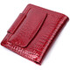 Лакированный кошелек для женщин среднего размера из натуральной кожи ST Leather 22685 Красный фото